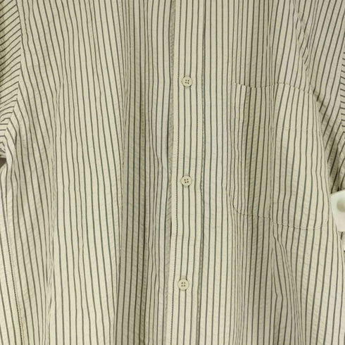ディアローレル DEAR LAUREL ストライプ S/S BDシャツ メンズ JPN:M